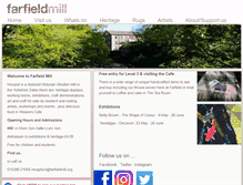 Tablet Screenshot of farfieldmill.org